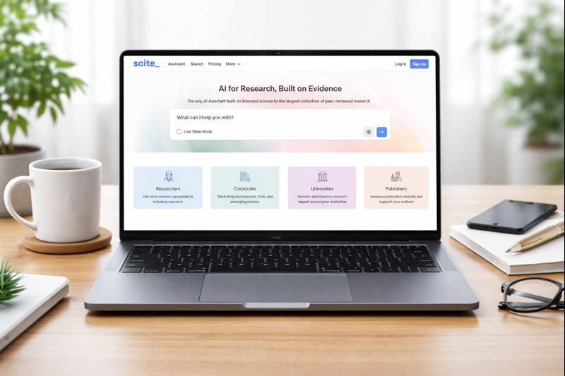 Scite AI: Mengenal Asisten Riset Berbasis Sitasi Cerdas