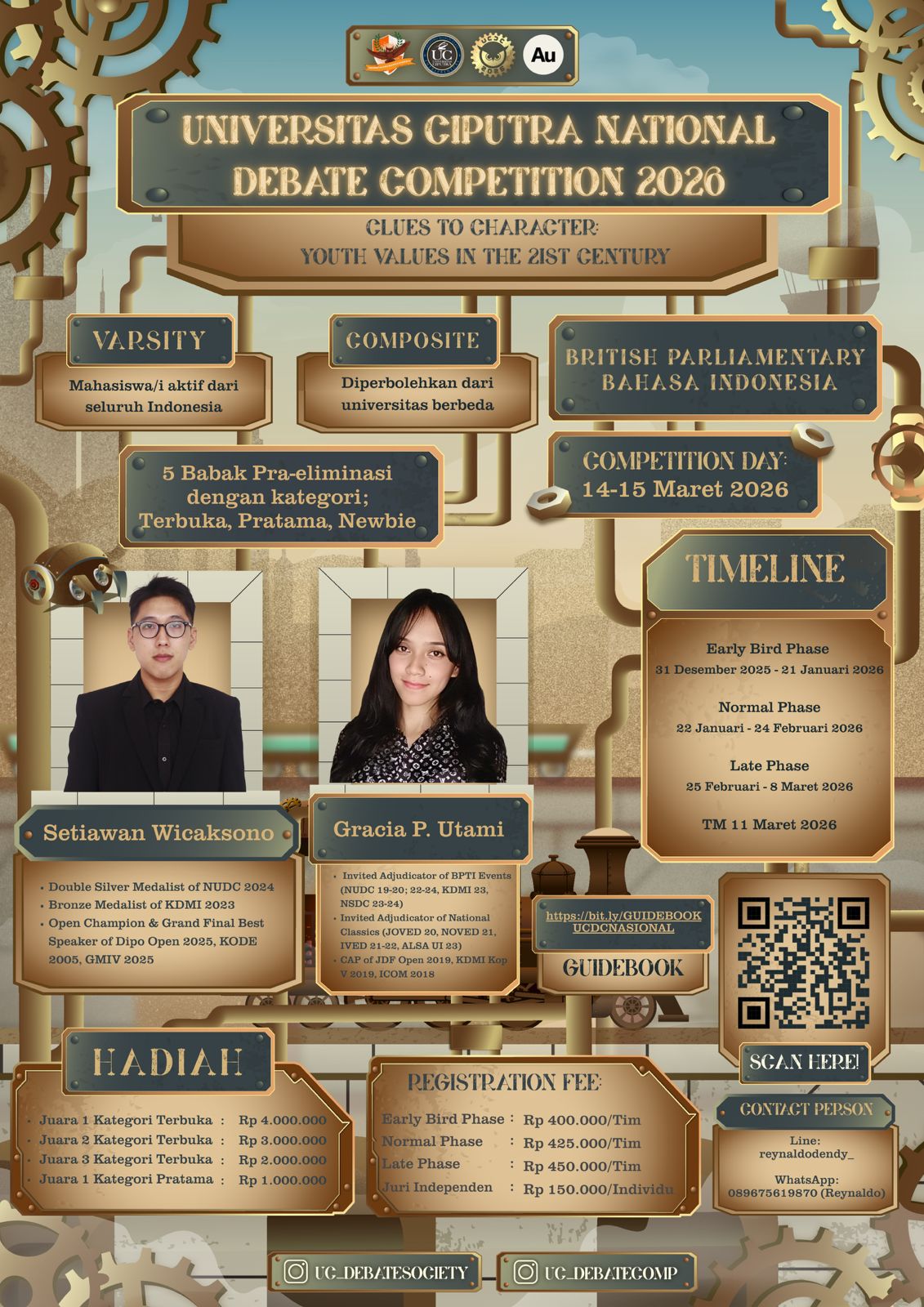 Universitas Ciputra National Debate Competition X Aurgumentum 2026