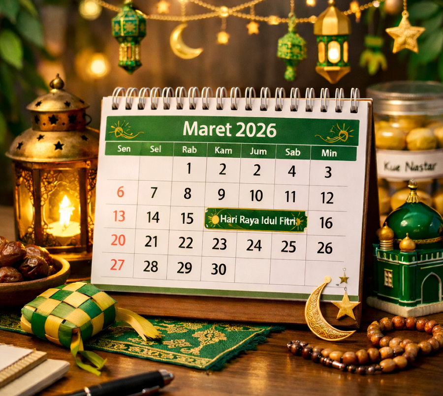 Hari Raya Idul Fitri 2026 Tanggal Berapa? Simak Jadwalnya di Kalender 2026